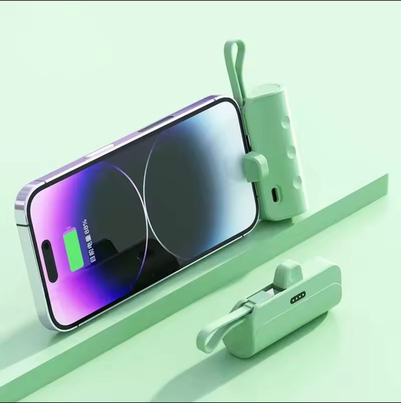 New Model 2 in 1 Quick Charger Mini Pocket Capsule
Mobile Power Bank With Plug Stand - Everyday essentials