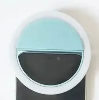 Rechargeable Mini LED Ring Light SelfieCamera with 30 RGB Modes Flexible Features - Everyday essentials