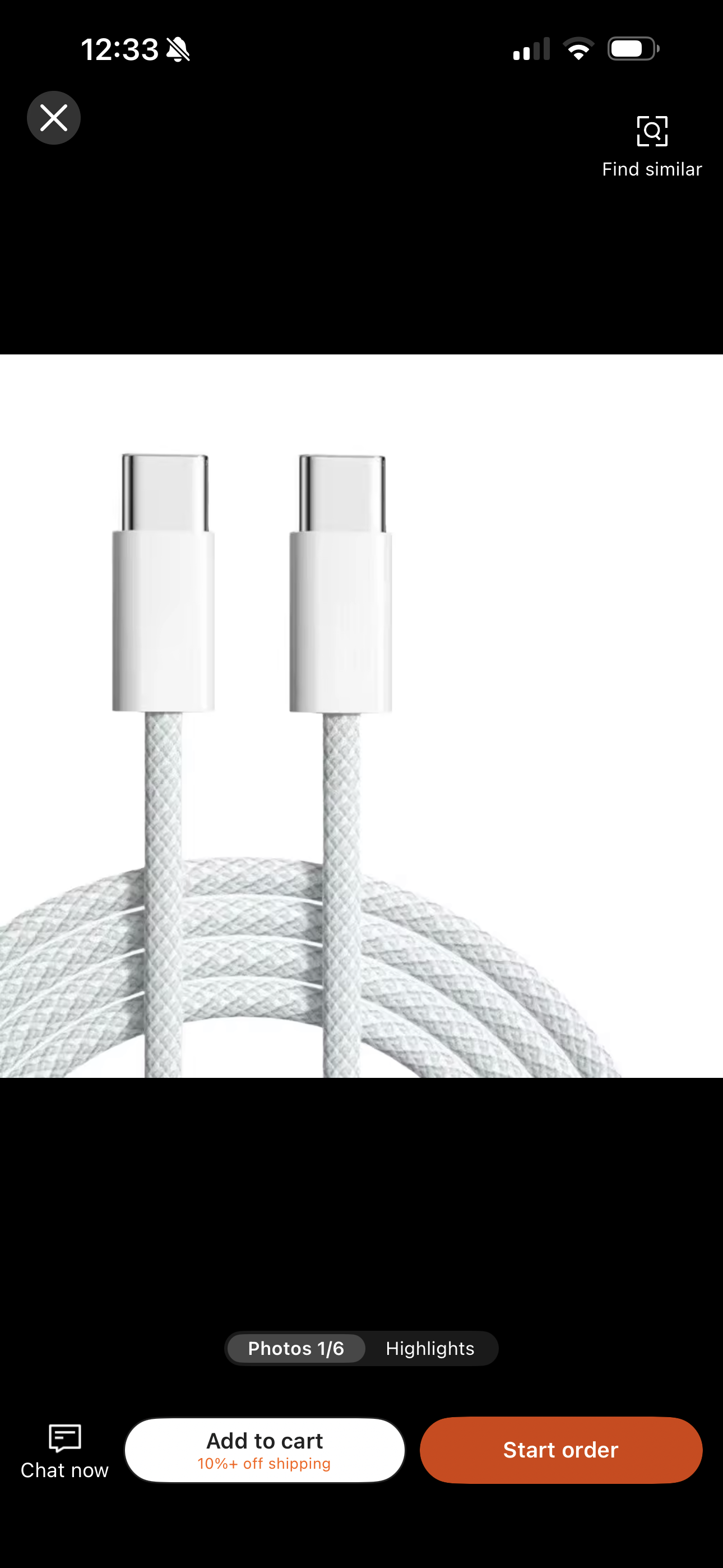 USB-C Charge Cable 1m for Android Devices High-Quality Fast Charging Cord 1 Meter Length - Everyday essentials