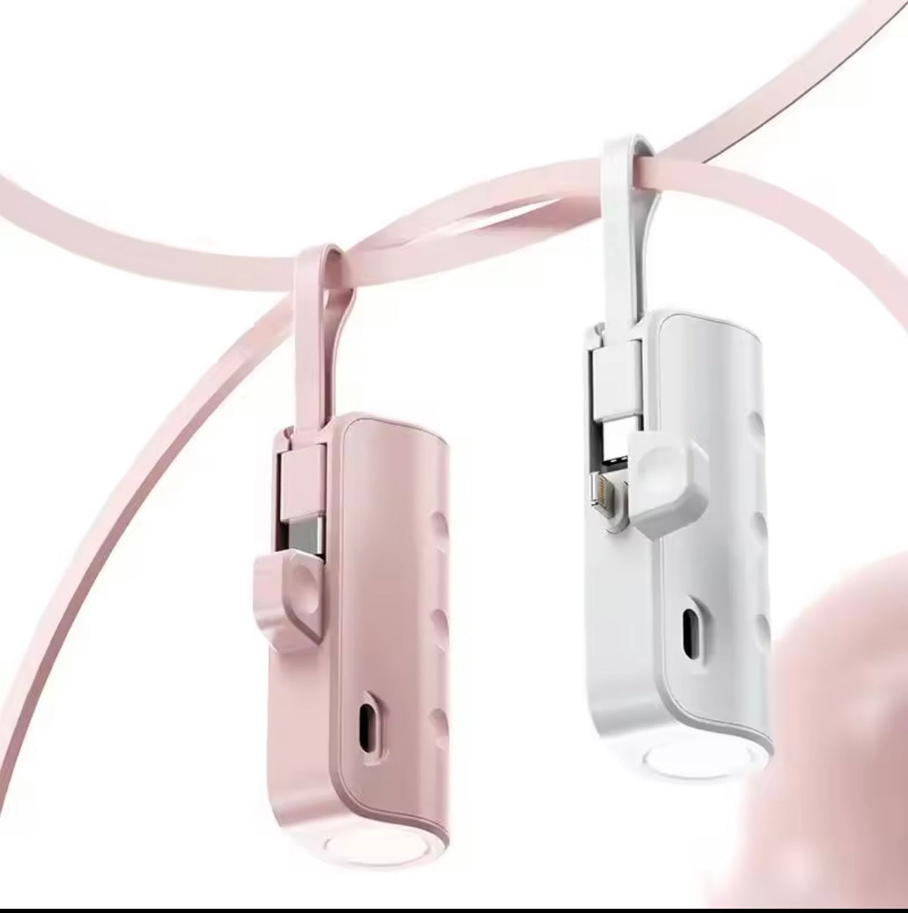 New Model 2 in 1 Quick Charger Mini Pocket Capsule
Mobile Power Bank With Plug Stand - Everyday essentials