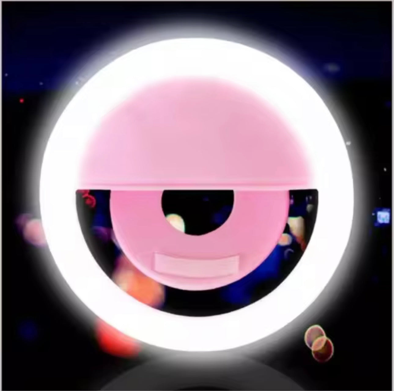 Rechargeable Mini LED Ring Light SelfieCamera with 30 RGB Modes Flexible Features - Everyday essentials