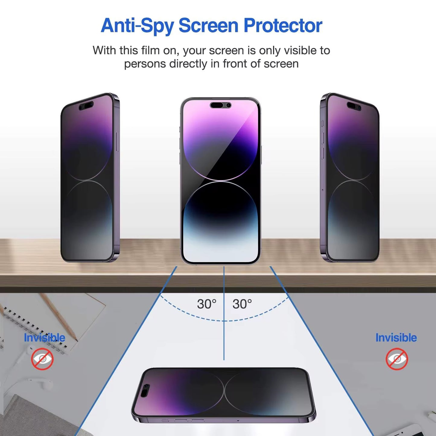 Privacy Tempered Glass for iPhone 17 Series - Easy Installation with Locator and Adsorption Features - - Everyday essentials
