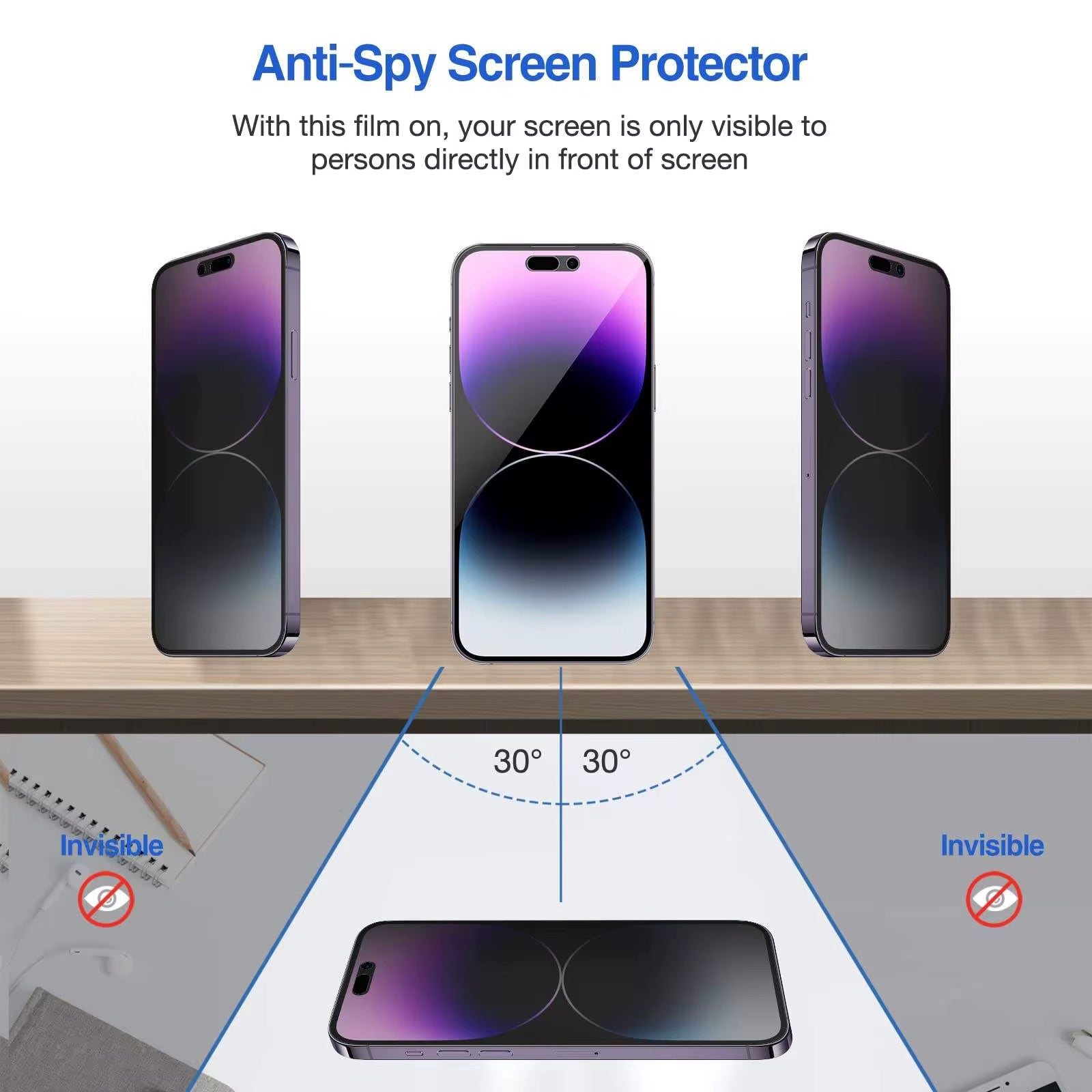 Privacy Tempered Glass for iPhone 17 Series - Easy Installation with Locator and Adsorption Features - - Everyday essentials