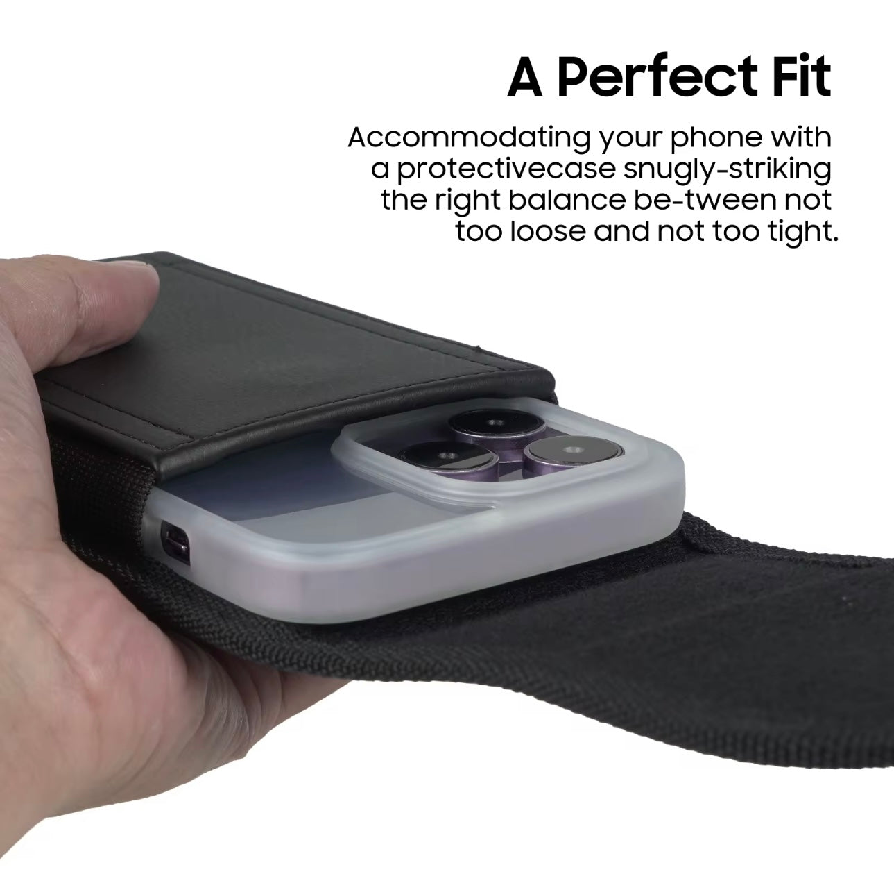 PU Leather Case Pouch Holster Belt Loop for iPhone  Waist Bag for Men - Everyday essentials