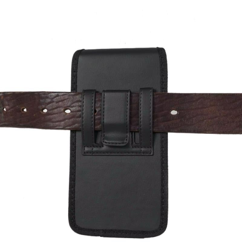 PU Leather Case Pouch Holster Belt Loop for iPhone 12/13/14/15/16 Pro Max with Magnetic Closure and Secure Fit