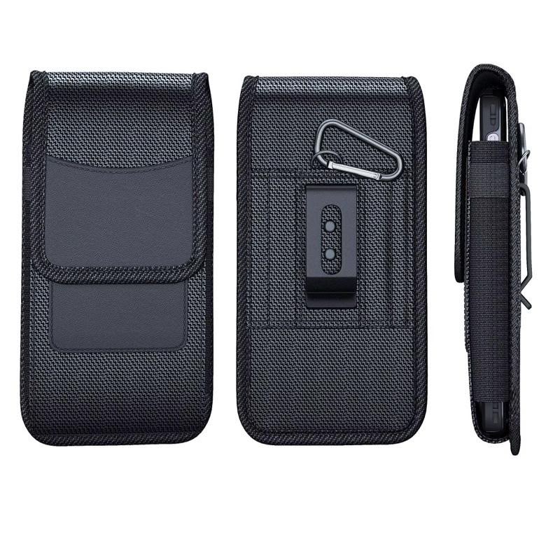 Tactical Phone Pouch with Belt Clip & Carabiner – Black - Everyday essentials